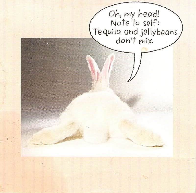 Easter Bunny Hangover