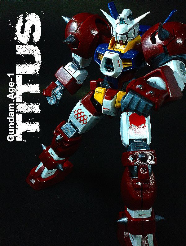 1/144-Gundam AGE-1 Titus "Acrylic Color" โดย mokuribig