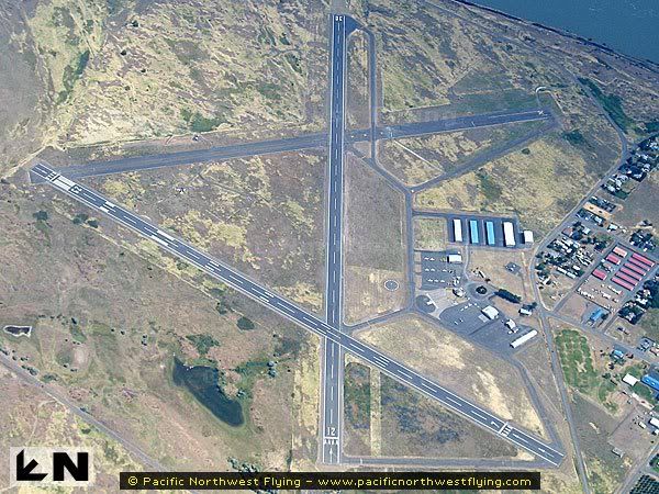 Columbia Gorge Regional/The Dalles Municipal Airport (KDLS) - Overview