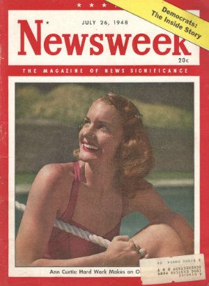 Ann Curtis Newsweek Cover