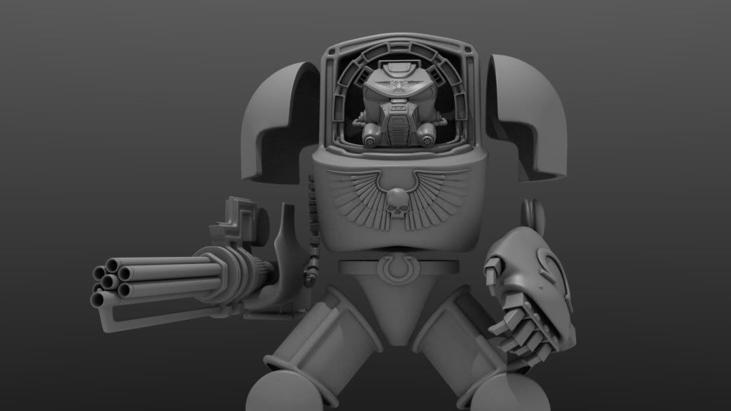 Terminator (Warhammer 40K) - Works In Progress - Blender Artists Community