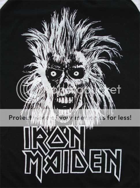Iron Maiden T Shirt Eddie NWOBHM Metal Rock Punk Killers Paul DiAnno