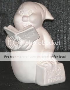 Ceramic Calorie Counting Spook Ready to Paint*  