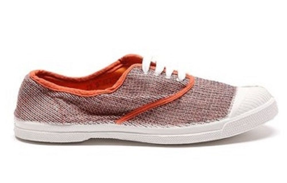 New Balance Bessec Chaussures Femme Orange Basket Toile Femme