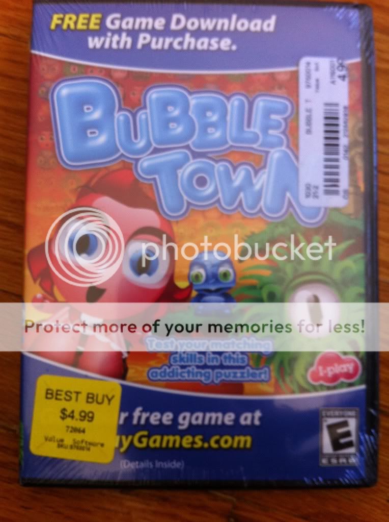 NEW* Bubble Town (2009) for PC *NIB*  