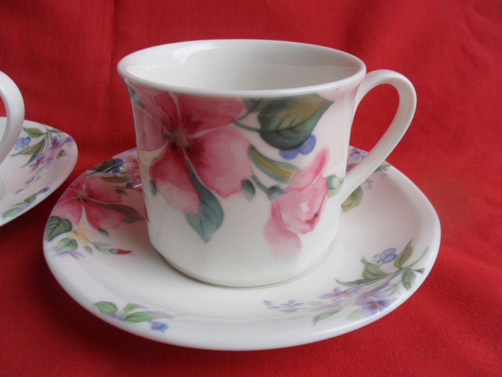 Royal Doulton Country Walk Tc 1202 2 X Teacups Saucers Ebay