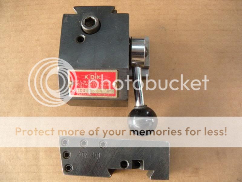  FS KDK Tool Post and (2) KDK Turning and Facing Bar Combo 350 (shipped)